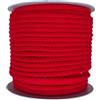 Generico VERDEZZA, Corda tricotin MM6 x 25 METRI, per scritte personalizzate, lavori uncinetto, fai da te (Rosso 3)