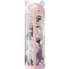 Unikicool Tubo per Riporre Giocattoli,Porta Peluche Organizer A Tubo,Conservazione degli Animali di Peluche,Tubo Portaoggetti Verticale Trasparente,con Cerniera,per Organizzazione Giocattoli