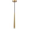 Machine Lampada a sospensione industriale a LED con finitura in ottone spazzolato Lampadario regolabile in altezza for appendere la lampada for cucina, isola, sala da pranzo, soggiorno, camera da letto, bar