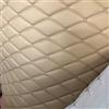 ZHJBD Tessuto in Similpelle Trapuntato per Tappezzeria Rivestimento Divano, Ecopelle per Mobili e Cuscini Auto(Color:Bianco)