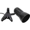 Aeun Lampada a Clip, Lampada a Morsetto a LED Testa Girevole a 360 Gradi Spina Europea Base E27 Standard 85‑265 V Lunghezza Cavo 4,3 Piedi per la Casa