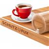 SCHUTZ-FUX Pellicola per Tavolo 2 mm Trasparente - Protezione per Tavolo con Bordo Inclinato, Tovaglia Trasparente Lavabile, Varie Misure, Su Misura, Prodotto in Germania (70 x 100)