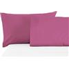 BANZAII TEXTILE INNOVATOR ONLINE Banzaii Coppia Federe Cuscini Letto in Microfibra 50x80 cm, Anallergiche, Antiacaro, Made in Italy, Lavanda