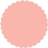 PuntoCasaStore Velo veli di Fata Tulle Organza veletti bomboniere 24 cm Tondo Quadro Smerlato Fai da Te Confetti