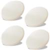uyeoco Cuscino per Sgabello da Bar - set da 4/2/1, Diametro 30/35/40/45/50cm Cuscini Rotondi per Sedie Cucina Antiscivolo con Lacci per Sedie da Pranzo,Esterno, Giardino, Cucina, Ufficio(Color 4,30x30cm 4pcs