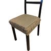 SalGiu Cuscini Sedia (6 pezzi) Cucina Con Fascia Elastica Imbottito 40x40 cm (Beige)