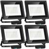 Aigostar Faretto LED da Esterno 30W 2700LM, Impermeabile IP65, 6500K, 4PCS | Faretti LED Esterno Impermeabile IP65, 6500K Bianca Fredda, Faro led Esterno per Giardino, Cortile, Garage, Pareti