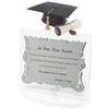 Generico Targa idea regalo Laurea Pergamena in Alluminio e Plexiglass con Scatola Regalo e Stampa Personalizzata (Targa Pergamena Alluminio Argento)