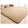 Loartee Coral Velvet Tappetino Area tappeti Gioco Tappetino per Gattonare per la cameretta del Bambino,Naturale Brown,100x200cm