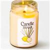 Candle Street | Candela Anti Zanzare Naturale | Cera di Soia Profumata | Oli Essenziali di Citronella e Limone | Lunga Durata | Vegana, Artigianale, Made in Italy | Per Interni ed Esterni (Media)