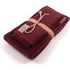 Fazzini Coccola coppia spugna 1+1, ospite + asciugamano, colore 66 Burgundy