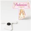 PV Grafik® 20 PZ Calamita Bomboniera Prima Comunione Personalizzata, Calamite Prima Comunione Bimba, Bambina, Bomboniere Confetatta Prima Comunione (C16)