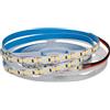 Jandei Striscia LED 12 V 14 W, SMD2835, CRI+80, 168 LED/m. Taglio 18 mm, base adesiva, larghezza striscia 8 mm, bobina 5 m - IP20 per uso interno (luce fredda 6000 K)