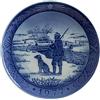 ROYAL COPENHAGEN PIATTO DI NATALE 1977 ORIGINALE PORCELLANA PRIMA SCELTA