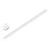 ledscom.de Luce sottopensile a LED SIRIS bianco opaco con alimentatore, piatto, 90cm, 1044lm, bianco