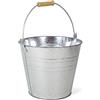 Aurora Store.it Secchio Zincato Zinco 15 Litri Contenitore Brace Birre Giardino Secchiello