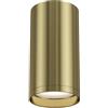 MAYTONI DECORATIVE LIGHTING Moderno Faretto da Soffitto Oro, Cilindrico, Spot a Superficie, in Alluminio, per 1 lampadina GU10 non incl.