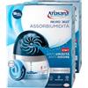 Ariasana Aero 360° Assorbiumidità Antiodore 2in1 Deumidificatore in Plastica Riciclata Non Elettrico Previene Condensa Muffa Cattivi Odori con Ricarica Tab da 450g - 2 Deumidificatori