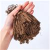 Duories 50 pezzi di nappe mini setose fatte a mano, nappe colorate come segnalibri, nappe dritte con anello di corda per la creazione di gioielli, accessori per artigianato fai da te, segnalibri per borse