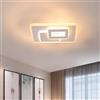 buybuy Lampadario LED 45W, Telecomando 2.4G, Luce Regolabile 4000lm BBLED033
