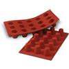 Silikomart SF019 Stampo Silicone 15 Babà Piccoli Ø35mm, Made in Italy