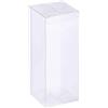 C.X.Y. 50pz Scatola PVC trasparente VARIA MISURA Portaconfetti Bomboniera Confezione Vetrina Regalo (5 * 5 * 15.5CM)