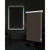 Victoria M. Tenebra Tenda a Rullo Termica Oscurante, Rivestimento Isolante, Montaggio con e senza Fori, Avvolgibile, Marrone Scuro, 105 cm x 220 cm (Larghezza x Altezza)