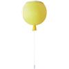 LONGDU Lampada a sospensione design a palloncino, plafoniera for cameretta dei bambini, lampadario creativo con interruttore a tirante, lampade da soffitto con paralume in acrilico colorato for camera