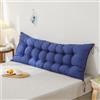 Generic E,120x50cm, Cuscino da Lettura Schienale Testata Letto Divano Grande Rettangolare Cuscino Schienale Cuscino Lettura Testiera Lavabile Cuscino da Parete per Divano Letto
