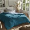 Zelesta Royalbed Piumone 2-in-1 Letto Singolo 140×200 cm - Trapunta e Piumino Reversibile 4 Stagioni, Lavabile 60°, Anallergico, Morbido, Leggero, Premium (Midnight & Bluefog, 240x200 cm)