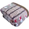 Tata Home Coperta Divano Plaid Coperta Morbida Plaid Divano in Morbido e Caldo Pile Invernale Peloso in Fantasia Misura 127x150 cm Dis. Orso Polare Colore Beige