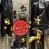 kina - UVNT0169 Vetrofanie Natalizie Adesivi Decorazione Vetrine Negozi Trasparente Removibile Riposizionabile - Finestre Kit Natale Ing Merry Christmas Buone Feste Happy New Year 90x35 cm