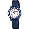 Calypso Orologio Bambino Analogico - Caucciù Blu - Movimento al Quarzo - Orologio Infantile - Vetro Resistente - Impermeabile 10 ATM - My First Watch - K5829/5