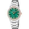 Festina Orologio Solar Donna in Acciaio Inossidabile 316l Argentato