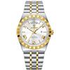 Poedagar Orologio da polso per uomo classico settimana data impermeabile luminoso uomo orologio da polso in acciaio inossidabile moda quarzo orologi da uomo maschile