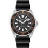TOPHILL 43.5mm Orologio da immersione automatico per uomo subacqueo 300M Orologi da uomo Giappone NH35 Movimento zaffiro Calendario luminoso TD008G, Silicone arancione