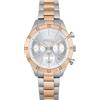 Breil, Collezione Dazzle, Orologio Donna, in Acciaio Silver e IP Rose, Movimento al Quarzo Solo Tempo, Lunetta e Quadrante in Madreperla, Resistente all'Acqua, Chiusura Déployante, Silver-Rose