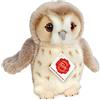 Hermann Teddy Teddy Hermann 94154 Gufo uccello 20 cm, peluche con contenuto riciclato ideale (materiale di riempimento)