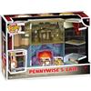 Funko Bitty Pop! Bitty Boxes: IT - Funhouse Playset con 2-0,9 Pollici (2,2 Cm) minuscole Mini Figure - Vetrina Espositiva da Collezione con Scena Interna e Spazio per Riporre - Idea Regalo