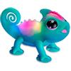 Little Live Pets Giochi Preziosi Camaleonte - Little Live Pets, Sunny Camaleonte interattivo, con i piedini a ventosa, cambia colore in base all' umore, adora la musica, a partire dai 5 anni, LP200000