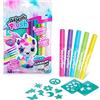 Canal Toys - Airbrush Plush - Kit di ricarica per colorare il tuo animale domestico - Pennarelli + stencil - OFG 239