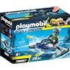 PLAYMOBIL Top Agents 70007, Moto d'Acqua Shark Team per Bambini dai 4 Anni