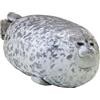 Generico Simpatici Peluche Con Foca - Peluche Con Cuscino Con Foca | Animali Di Peluche Simpatico Peluche Di Foca, Peluche Di Foca Di Peluche Realistico, Peluche Di Oceano Di Peluche Morbido, Bambole Regalo Di