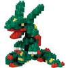 nanoblock - Rayquaza [Pokémon], Kit di costruzione della serie Pokémon, 240 pezzi