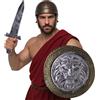 FIESTAS GUIRCA - Set Scudo Leone e Spada Romana Gladiatore Romano Accessorio GODIRE, 17289