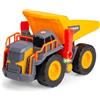 Dickie Toys - Camion ribaltabile Volvo Power Dump 30 cm, con ruota libera, controllo leva, luce e suono, adatto come giocattolo per la sabbia, per bambini dai 3 anni in su, 203725013