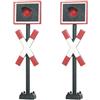 Viessmann 5058 - Modellismo Ferroviario, Croci di sant'Andrea H0, 360 mm, 2 Pezzi