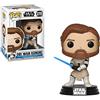 Funko POP! Bobble: Star Wars: Clone Wars: Obi Wan Obi-Wan Kenobi - Figura in Vinile da Collezione - Idea Regalo - Merchandising Ufficiale - Giocattoli per Bambini e Adulti - TV Fans