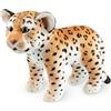 Brubaker Peluche Leopardo - Peluche da 30 cm - Animale di Peluche Cucciolo, Grande Felino, in Piedi - Peluche per Bambini - Marrone