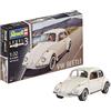 Revell Modellino Auto 1:32 - Volkswagen VW Beetle 1968 (VW Beetle) in Scala 1:32, Livello 3, Riproduzione Fedele con Molti Dettagli, 07681, Nessuno